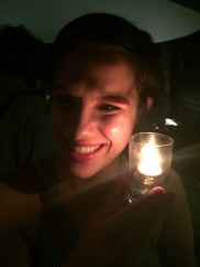 Being "so natural" again, in candlelight 